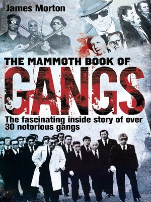 cover image of The Mammoth Book of Gangs